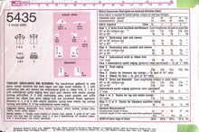 Load image into Gallery viewer, Vintage Sewing Pattern: Simplicity 5435