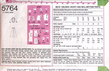 Load image into Gallery viewer, Vintage Sewing Pattern: Simplicity 5764