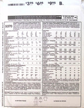 Load image into Gallery viewer, Vintage Sewing Pattern: McCalls 5370