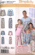 Load image into Gallery viewer, Sewing Pattern: Simplicity 2481