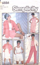 Load image into Gallery viewer, Vintage Sewing Pattern: Simplicity 6886