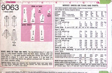 Load image into Gallery viewer, Vintage Sewing Pattern: Simplicity 9063