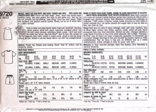 Load image into Gallery viewer, Vintage Sewing Pattern: Simplicity 9720