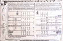 Load image into Gallery viewer, Vintage Sewing Pattern: Simplicity 6743
