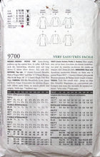 Load image into Gallery viewer, Vintage Sewing Pattern: Vogue 9700