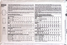 Load image into Gallery viewer, Vintage Sewing Pattern: Simplicity 8554