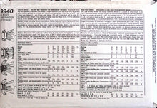 Load image into Gallery viewer, Vintage Sewing Pattern Simplicity 9940