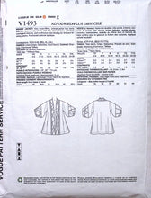 Load image into Gallery viewer, Sewing Pattern: Vogue V1493
