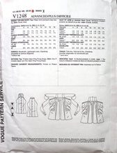 Load image into Gallery viewer, Sewing Pattern: Vogue V1248
