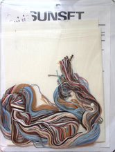 Load image into Gallery viewer, Vintage Sunset Counted Cross Stitch