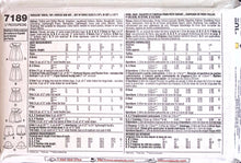 Load image into Gallery viewer, Sewing Pattern: Simplicity 7189