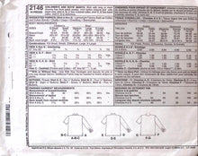 Load image into Gallery viewer, Vintage Sewing Pattern: McCalls 2146