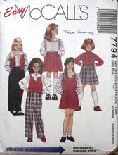 Load image into Gallery viewer, Vintage Sewing Pattern: McCalls 7794