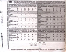 Load image into Gallery viewer, Vintage Sewing Pattern: McCalls 8864