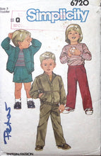 Load image into Gallery viewer, Vintage Sewing Pattern: Simplicity 6720