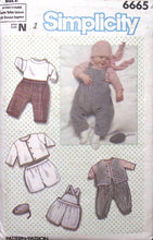 Load image into Gallery viewer, Vintage Sewing Pattern: Simplicity 6665