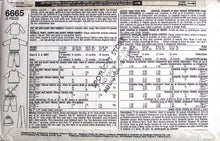 Load image into Gallery viewer, Vintage Sewing Pattern: Simplicity 6665