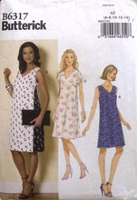 Load image into Gallery viewer, Sewing Pattern: Butterick B6317