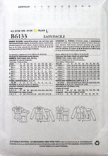 Load image into Gallery viewer, Sewing Pattern: Butterick B6133