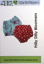 Load image into Gallery viewer, Sewing Pattern: Little Bird Patterns Frilly Dilly Bloomers