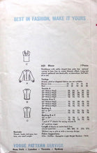 Load image into Gallery viewer, Vintage Sewing Pattern: Vogue 6425