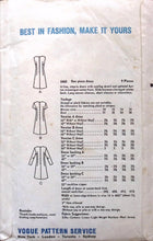 Load image into Gallery viewer, Vintage Sewing Pattern: Vogue 6460