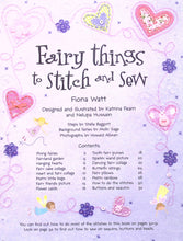Load image into Gallery viewer, Fairy Things to Stitch & Sew by Usborne Activities
