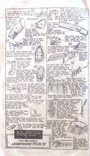 Load image into Gallery viewer, Vintage Sewing Pattern: English Woman's Weekly Skirt, Top & Scarf