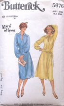 Load image into Gallery viewer, Vintage Sewing Pattern: Butterick 5676