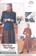 Load image into Gallery viewer, Vintage Sewing Pattern: Vogue 7585