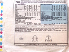 Load image into Gallery viewer, Vintage Sewing Pattern: McCalls 7334