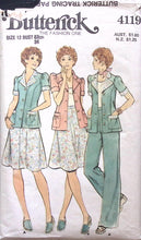 Load image into Gallery viewer, Vintage Sewing Pattern: Butterick 4119