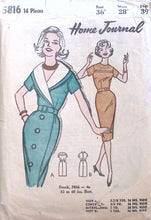 Load image into Gallery viewer, Vintage Sewing Pattern: Home Journal 5816