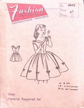 Load image into Gallery viewer, Vintage Sewing Pattern: Fashion Cut Pattern 3873