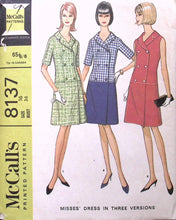 Load image into Gallery viewer, Vintage Sewing pattern: McCalls 8137