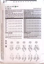 Load image into Gallery viewer, Sewing Pattern: Vogue V7876