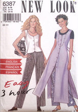 Load image into Gallery viewer, Vintage Sewing Pattern: New Look 6387