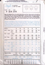 Load image into Gallery viewer, Vintage Sewing Pattern: Style 1572