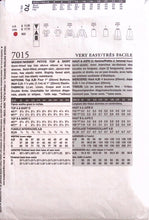 Load image into Gallery viewer, Sewing Pattern: Vogue 7015