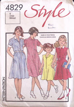 Load image into Gallery viewer, Vintage Sewing Pattern: Style 4829