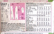 Load image into Gallery viewer, Vintage Sewing Pattern: Simplicity 9141