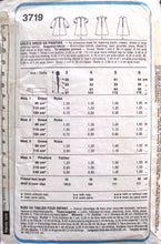 Load image into Gallery viewer, Vintage Sewing Pattern: Style 3719