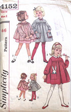 Load image into Gallery viewer, Vintage Sewing Pattern: Simplicity 4152