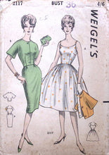 Load image into Gallery viewer, Vintage Sewing Pattern: Weigel's 2117
