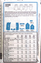 Load image into Gallery viewer, Vintage Sewing Pattern: Style 3096