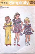 Load image into Gallery viewer, Vintage Sewing Pattern: Simplicity 7320