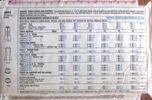 Load image into Gallery viewer, Vintage Sewing Pattern: Simplicity 6942