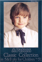 Load image into Gallery viewer, Patons Classic Collection in 5 & 8 Ply for Children No. 51
