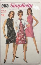 Load image into Gallery viewer, 1967 Vintage Sewing Pattern: Simplicity 6969