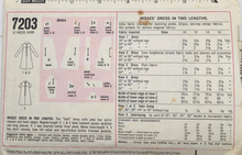 Load image into Gallery viewer, 1967 Vintage Sewing Pattern: Simplicity 7203